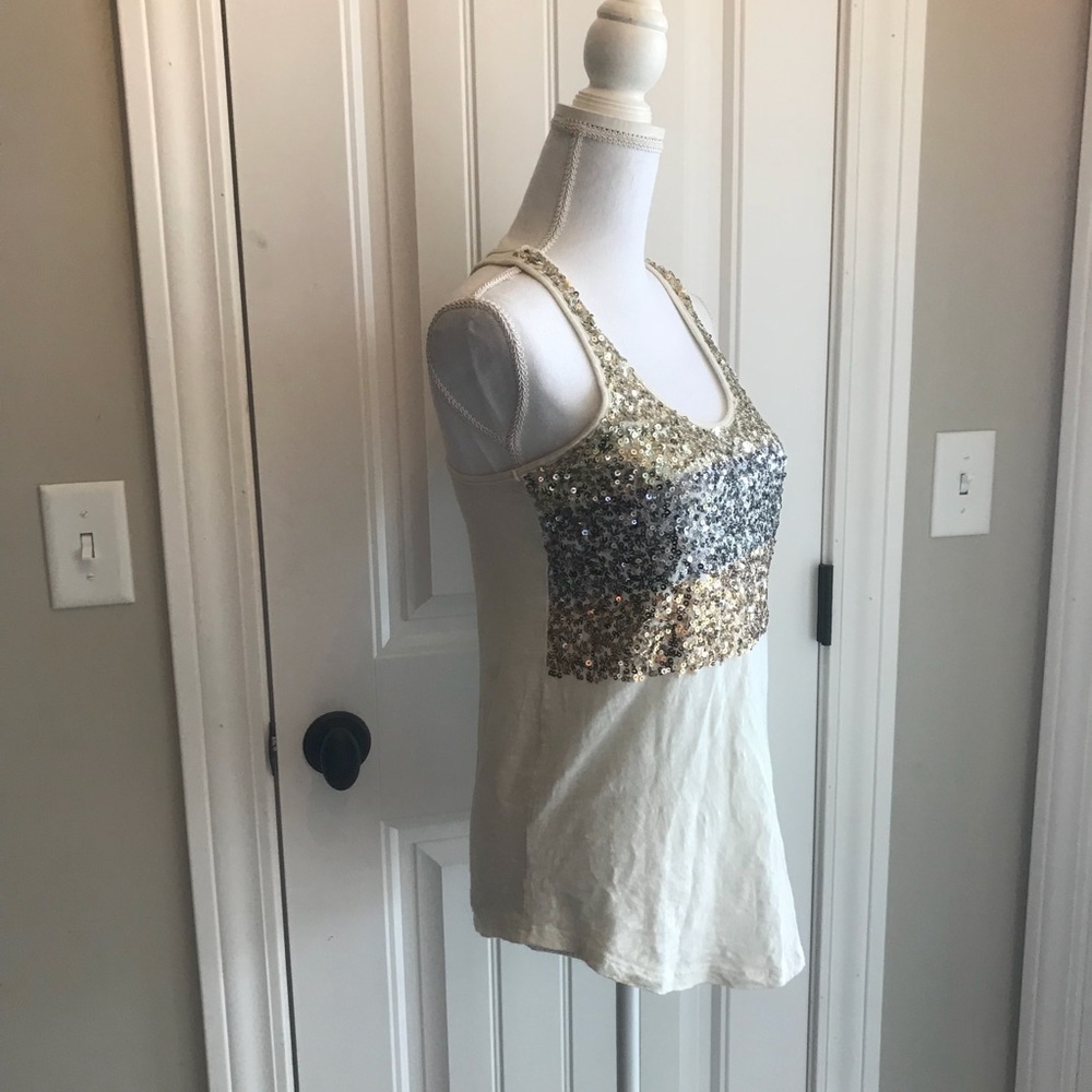 Sequined Racerback Tank - Picture 3 of 5